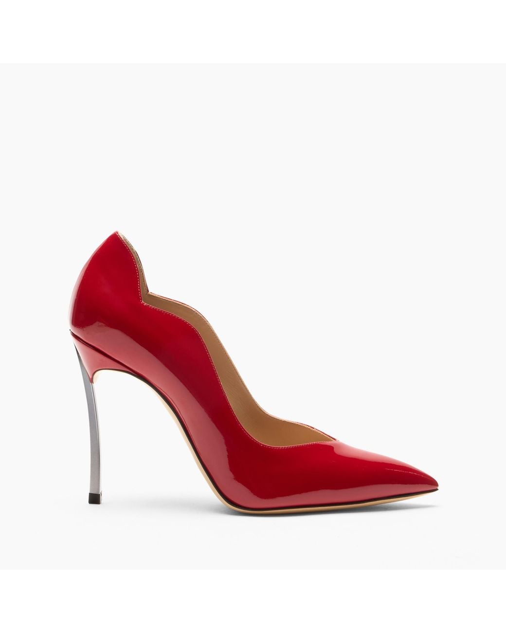 Casadei Red Blade My Love Pump