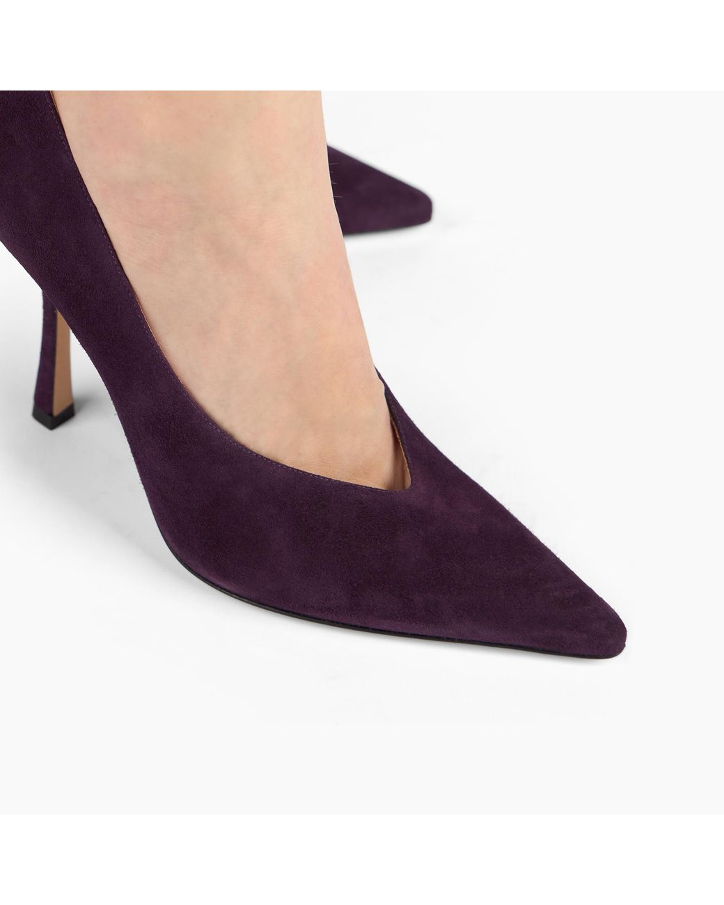 Casadei Purple Nina Pump