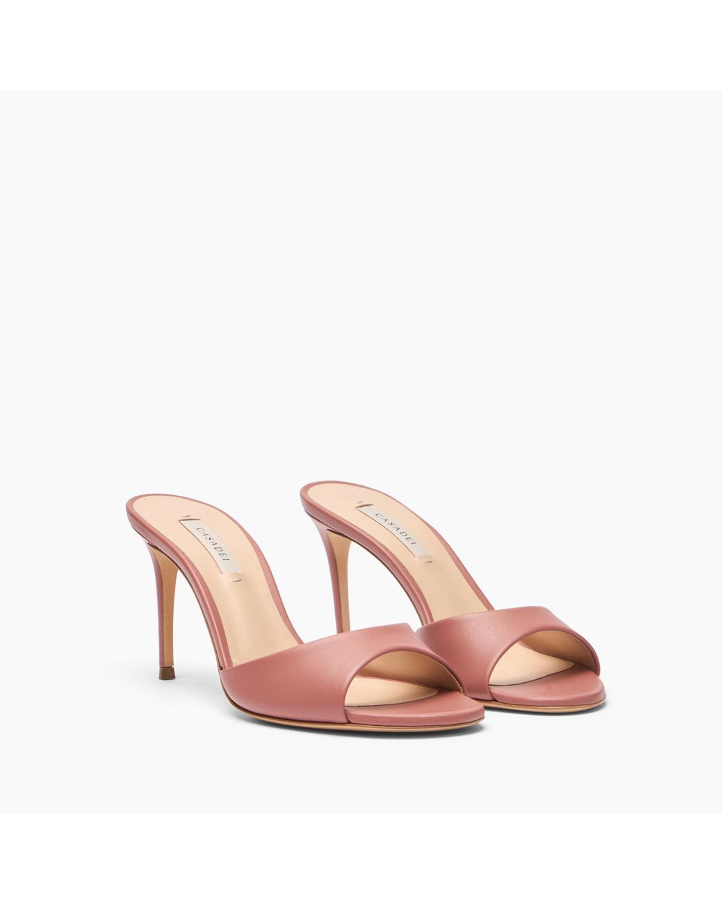 Casadei Pink Julia Mule