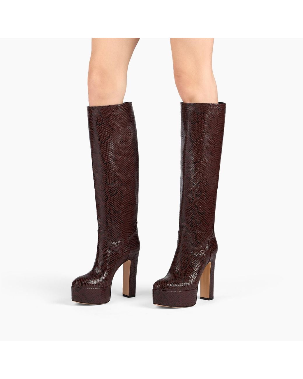 Casadei Brown Patty Basilisco Boot