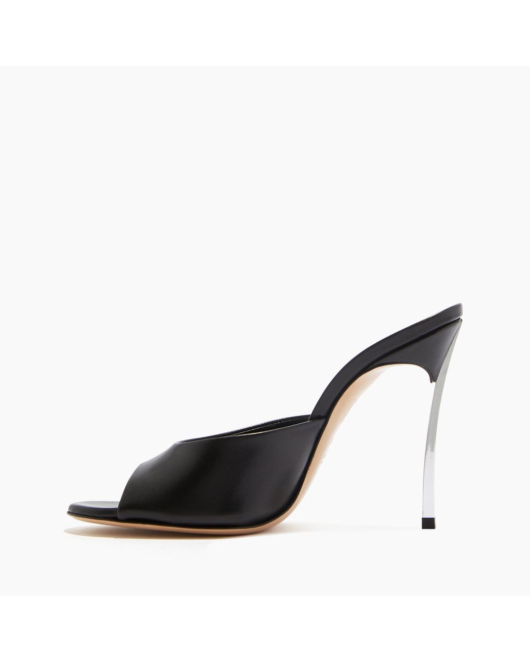 Casadei Black Blade Minorca Mules