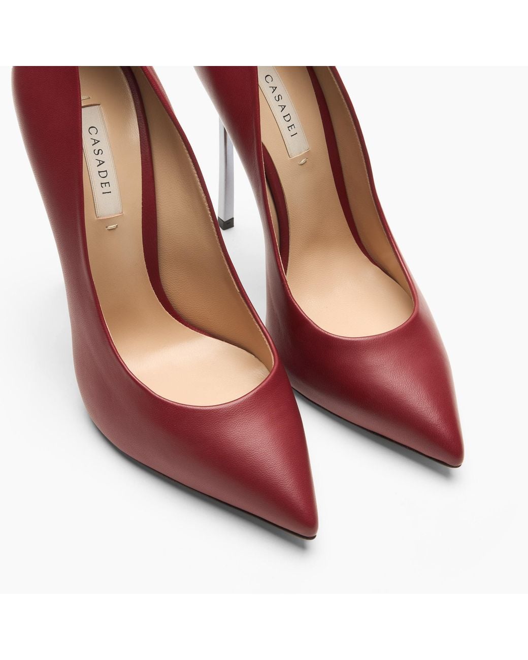 Casadei Red Blade Minorca Pump