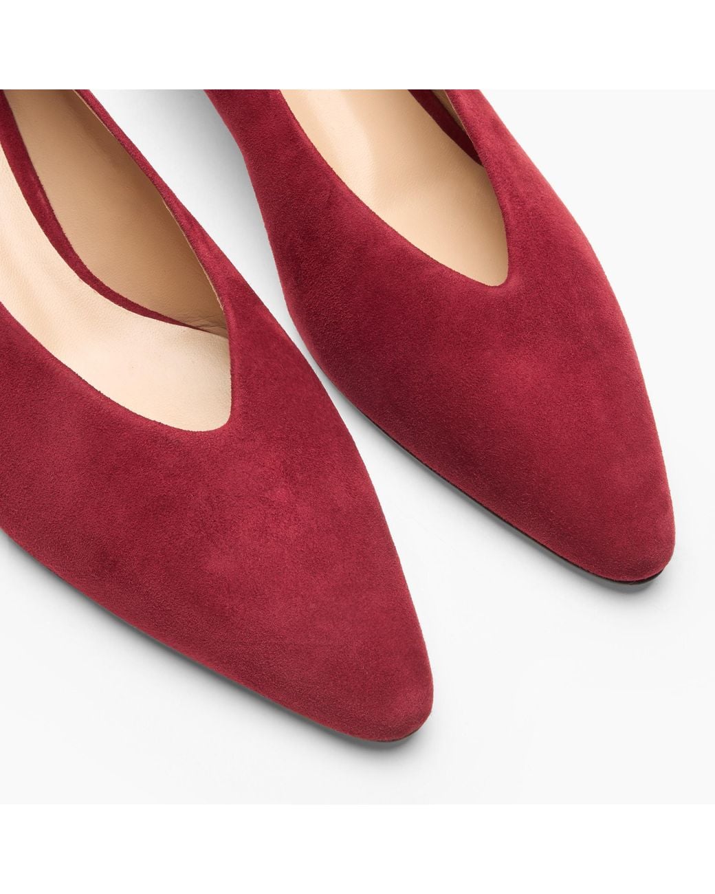 Casadei Red Giselle Pump