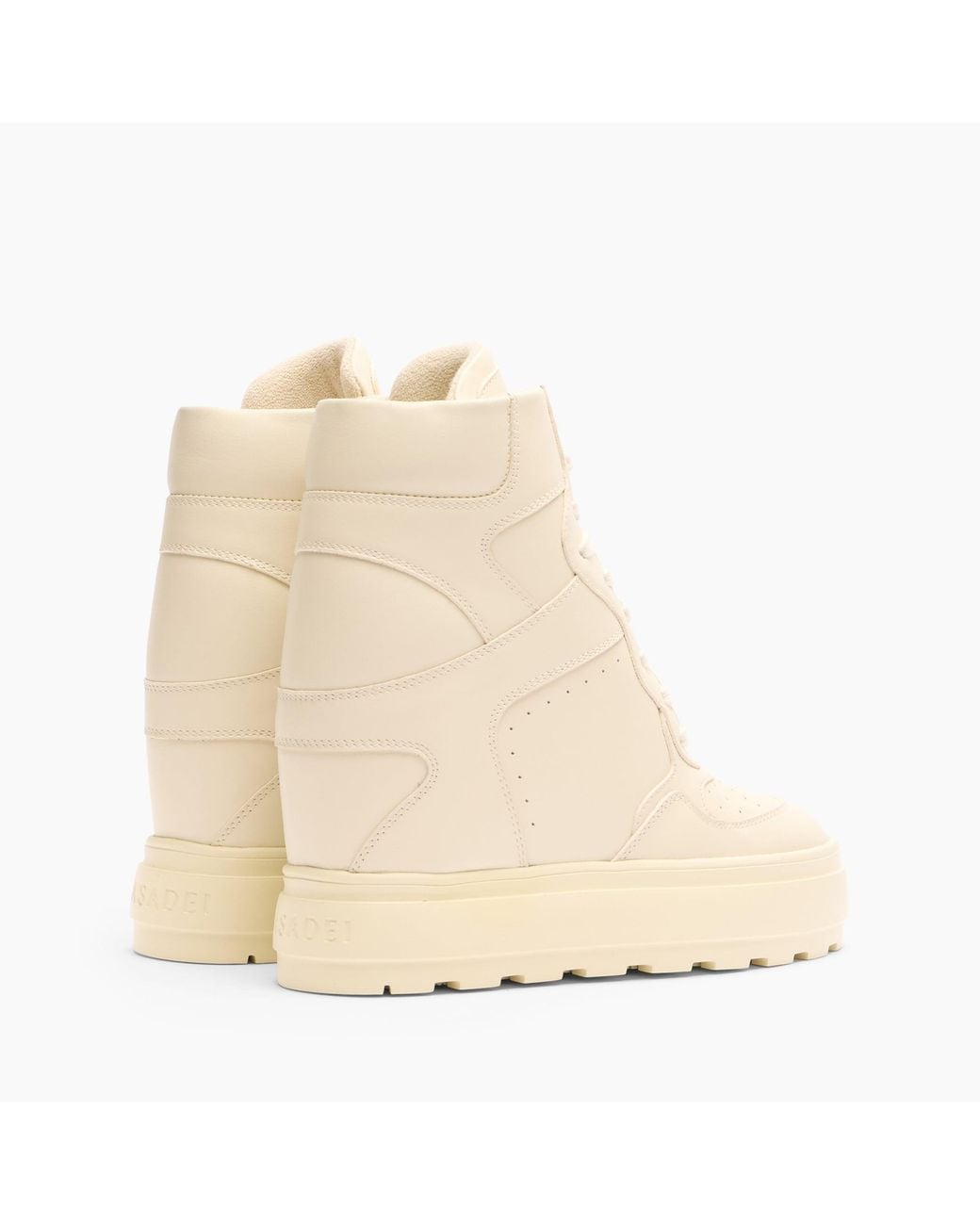 Casadei Natural High Top Sneaker