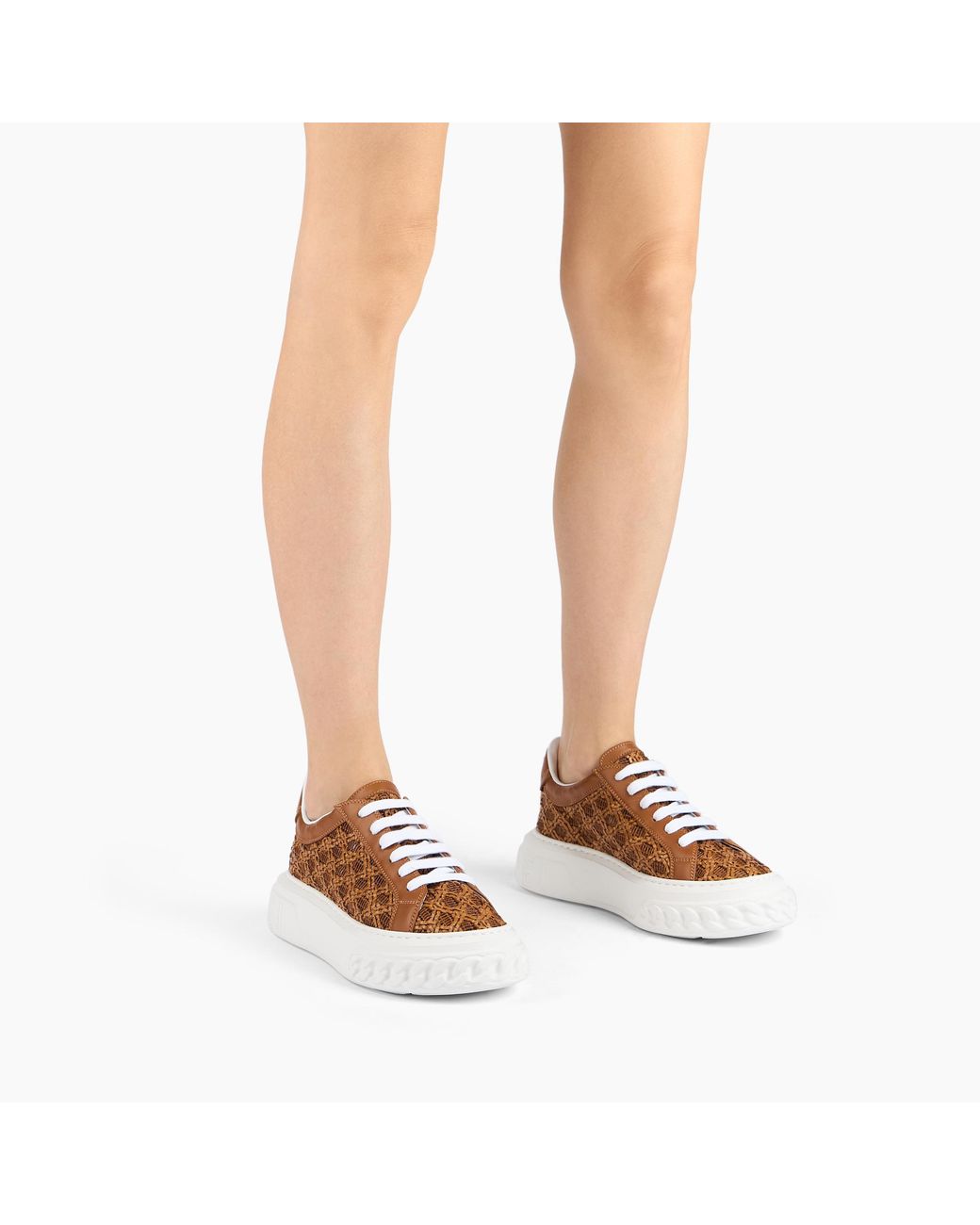 Casadei Brown Off Road Cicladi Sneaker