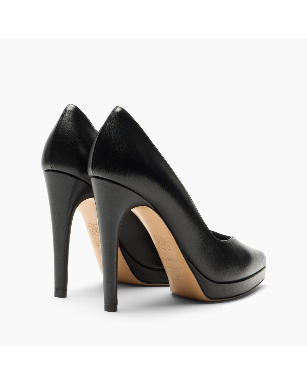 Casadei Black Micheele Minorca Pump