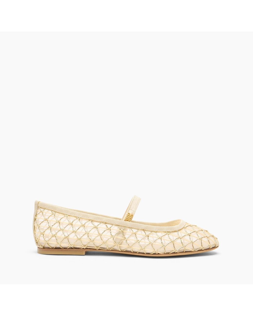 Casadei Natural Sifnos Ballet Flat