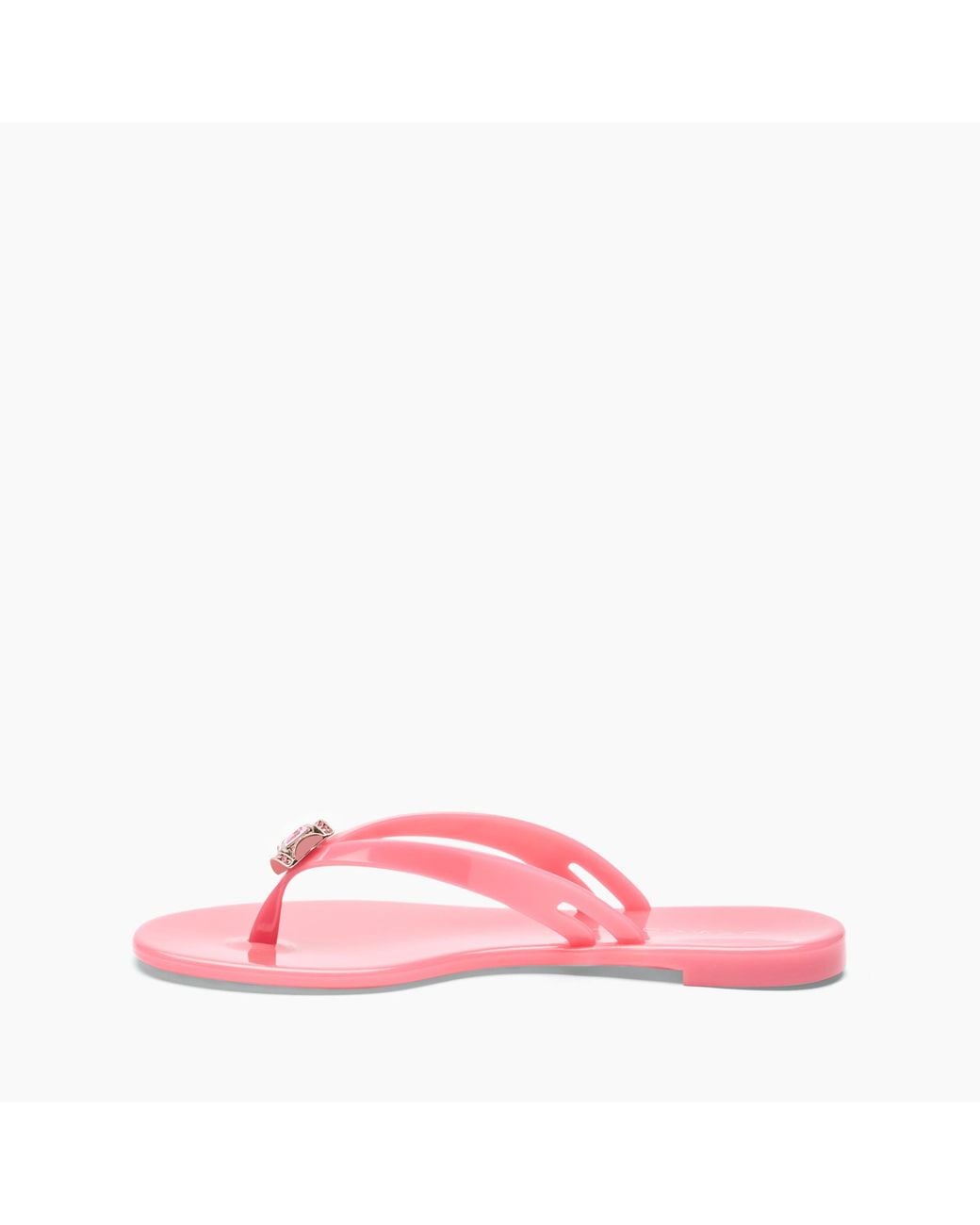 Casadei Pink Jelly Flip Flops