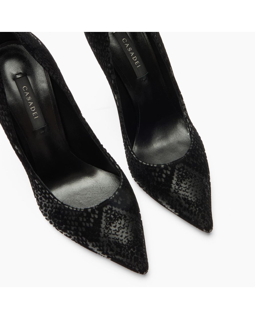 Casadei Black Blade Kitana Pump