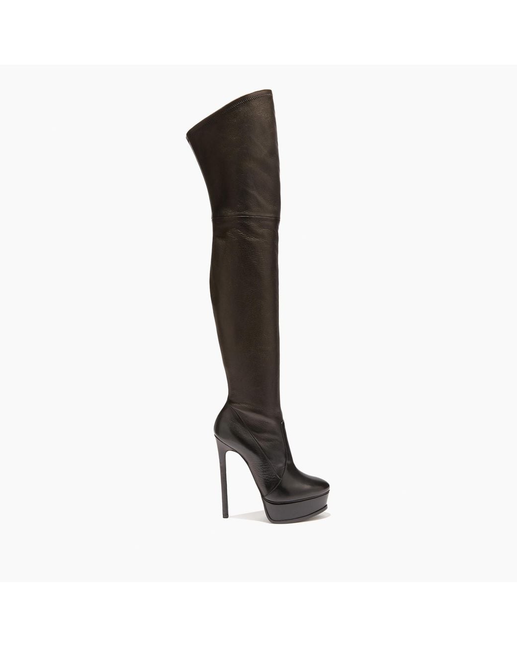 Over-Knee Boots di Casadei in Black