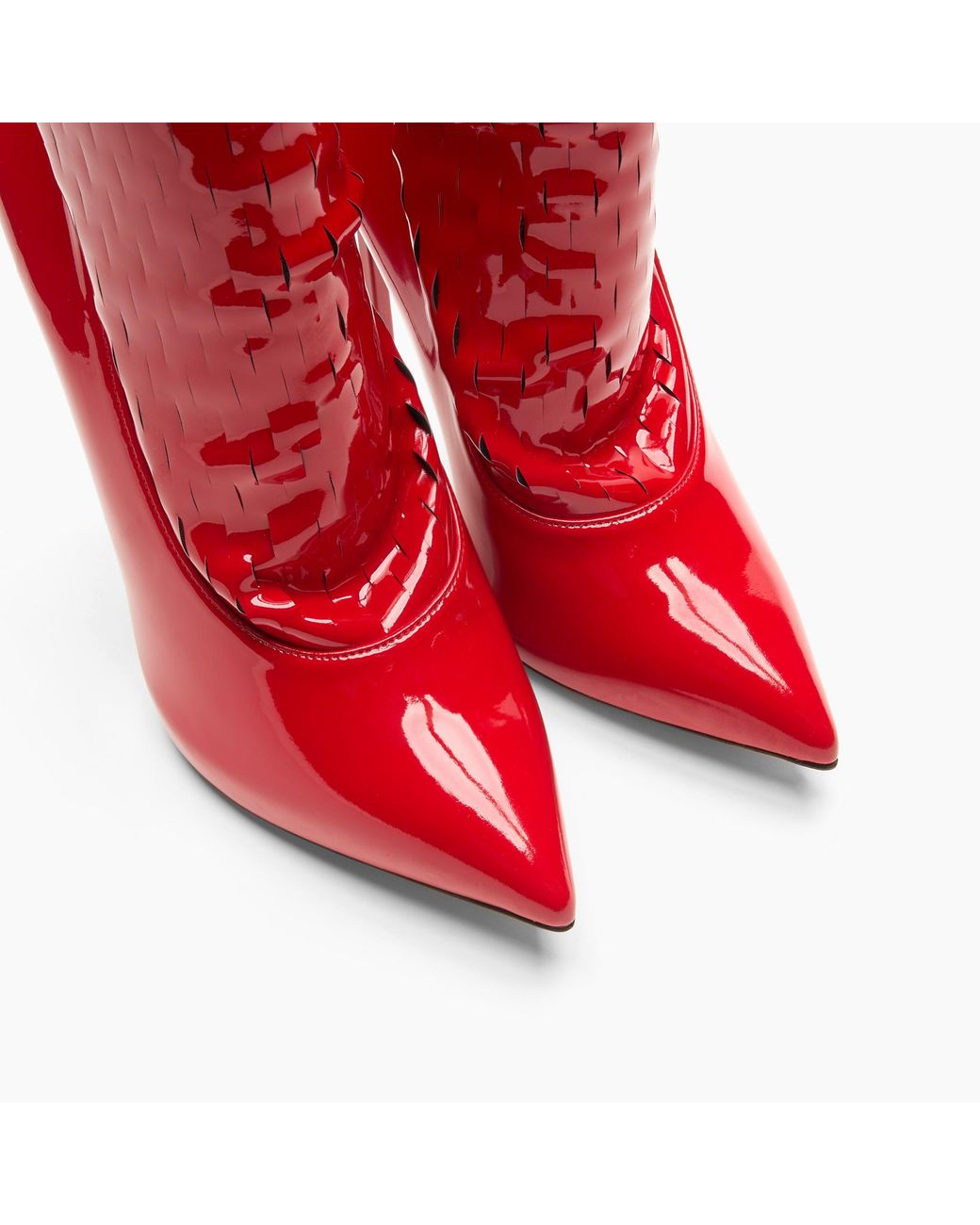 Casadei Red Ultravox Over The Knee