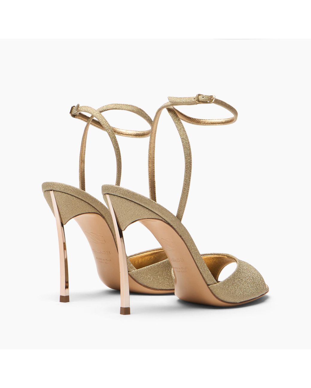 Casadei Metallic Blade Solar Eclipse Sandal
