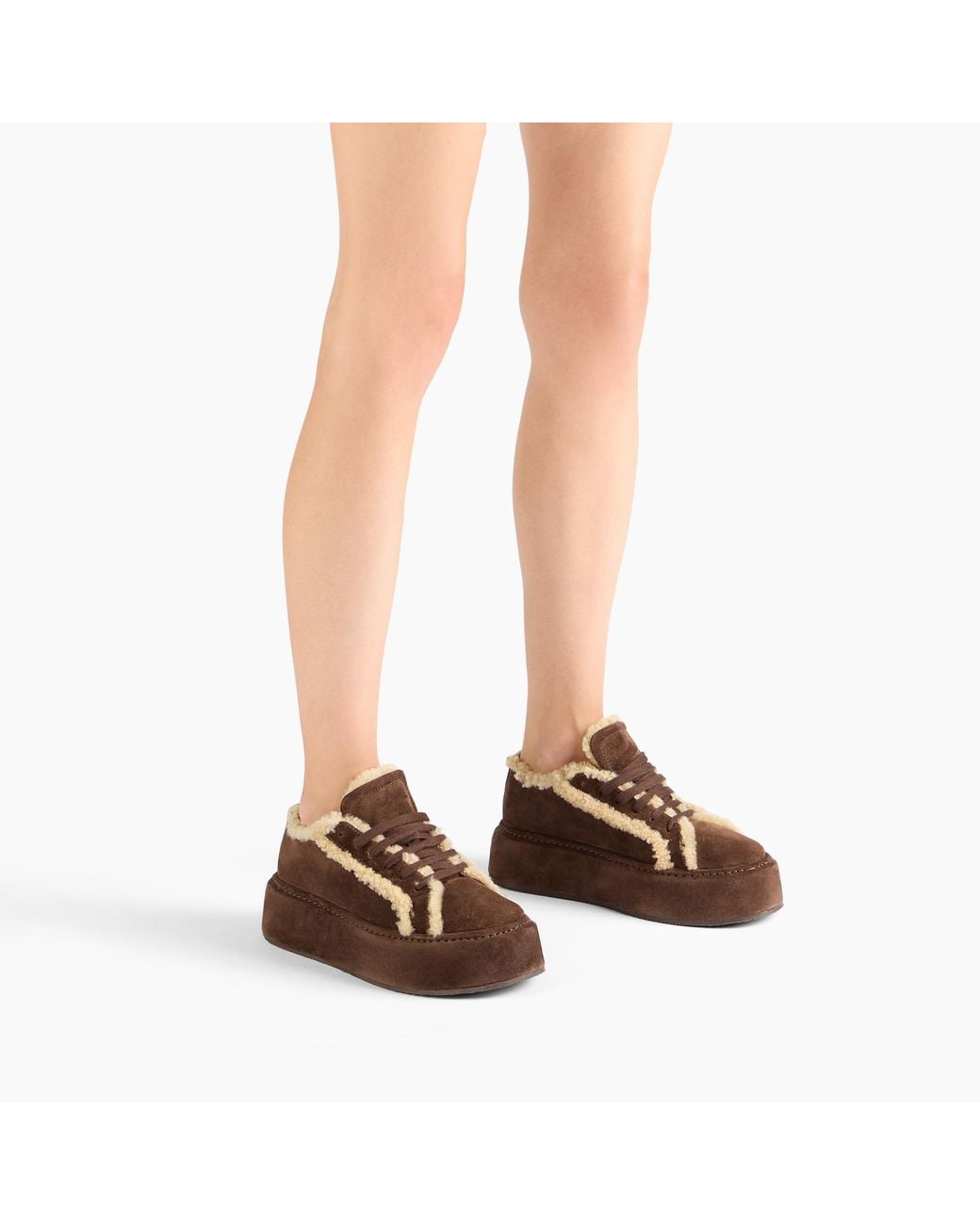 Casadei Brown Explorer Sneaker