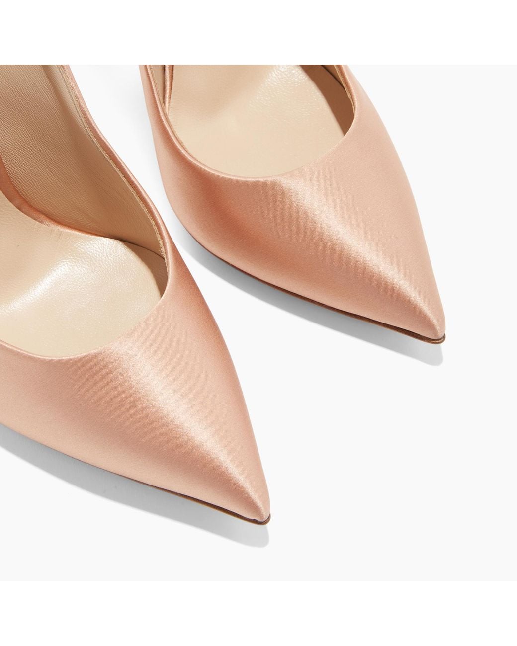 Casadei Pink Blade Twenties Satin