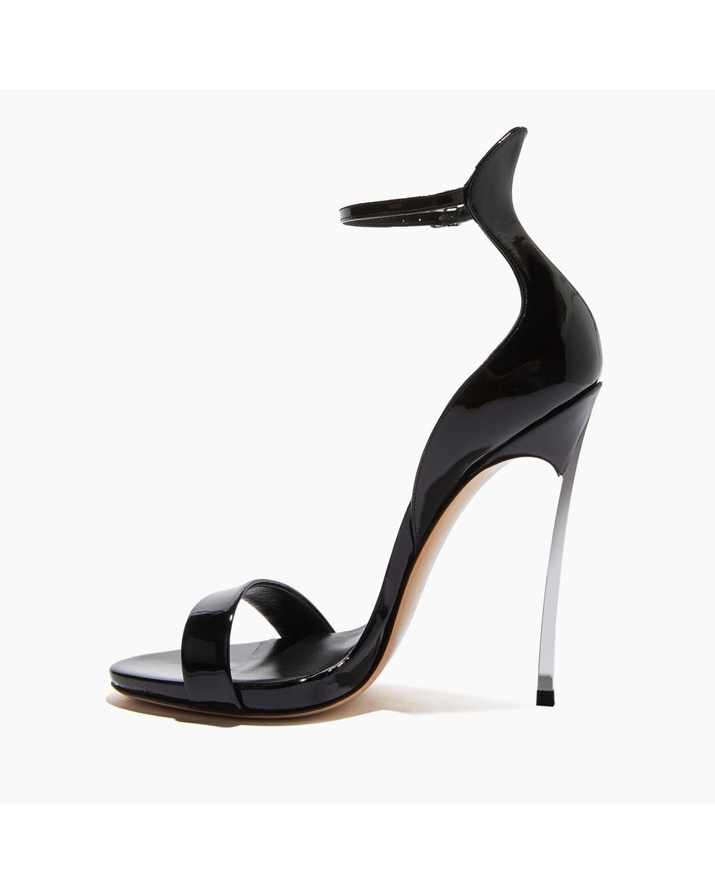 Casadei Black Cappa Blade Tiffany Sandali