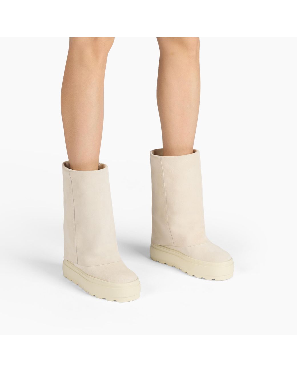 Casadei Natural Double Face High Boot