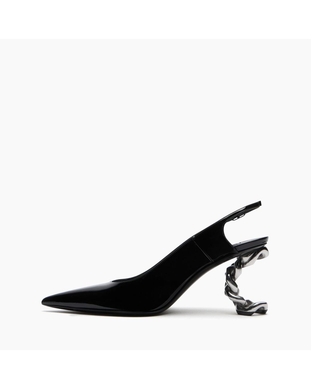 Casadei Black Slingback Infinity