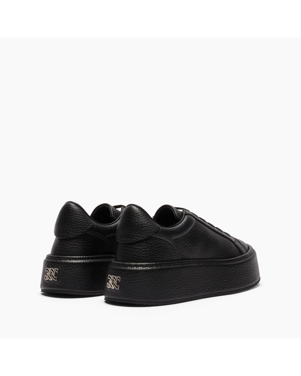 Casadei Black High Box Sneaker