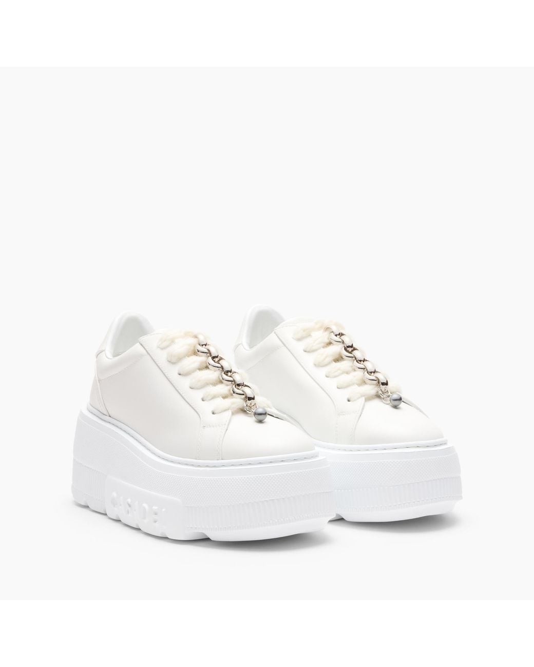 Casadei White Nexus Salento Sneaker