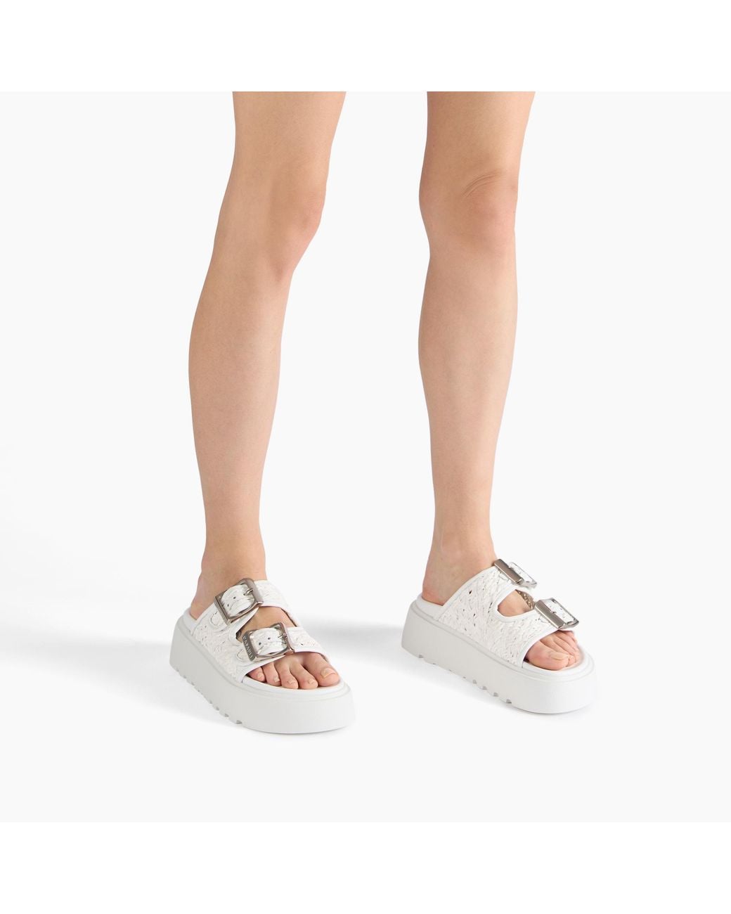 Casadei White Birky Suncity