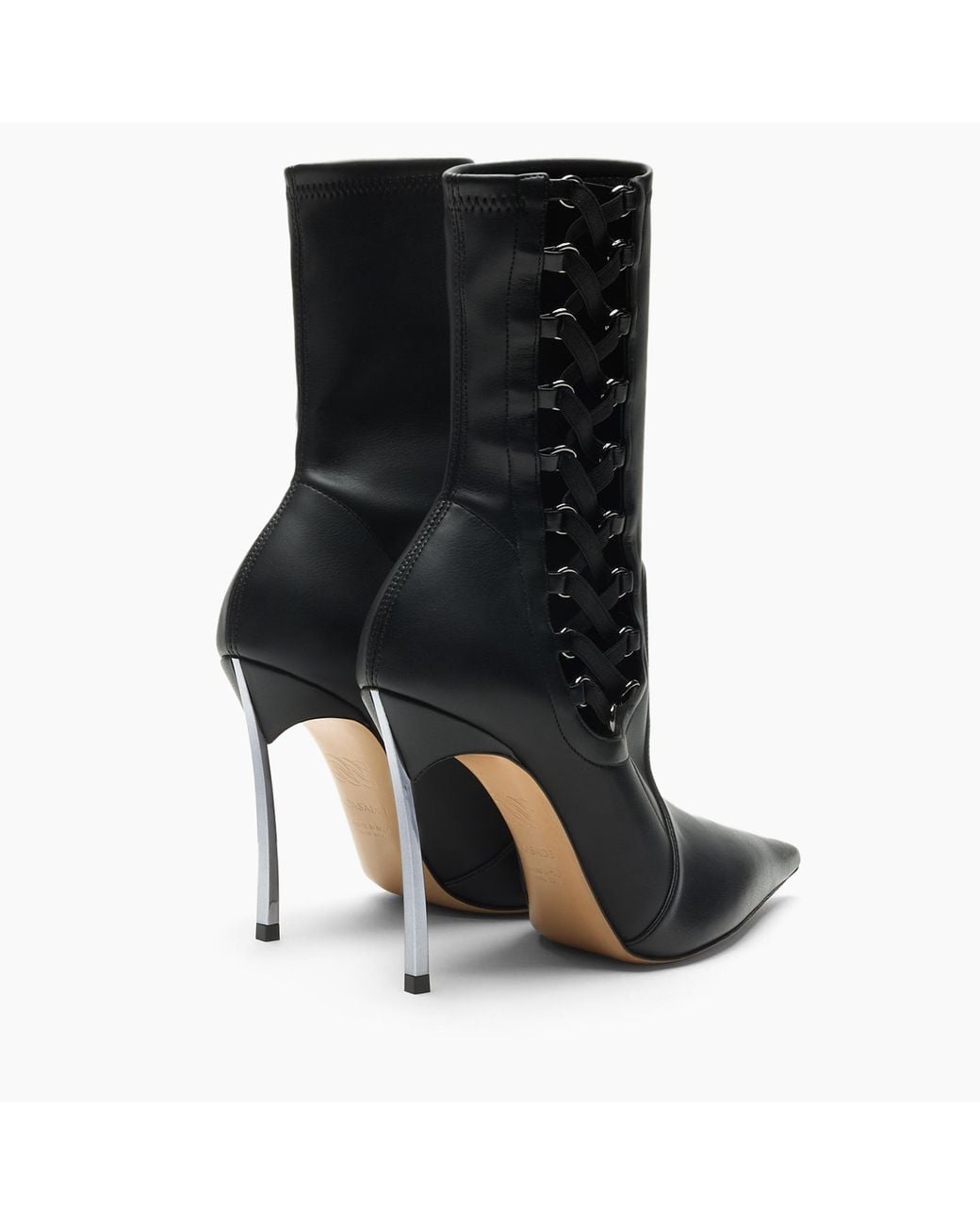 Casadei Black Superblade Tempest Ankle Boot