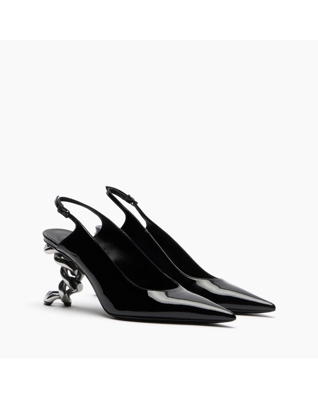 Casadei Black Slingback Infinity