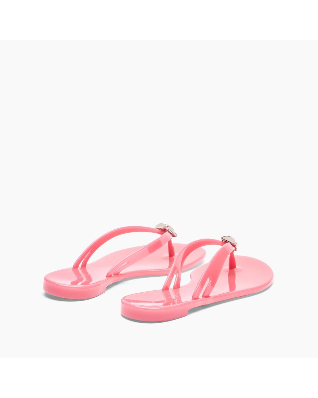 Casadei Pink Jelly Flip Flops