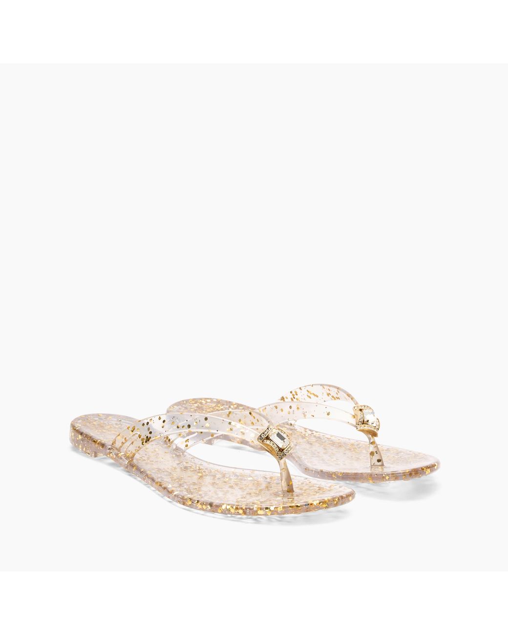 Casadei Natural Jelly Thong Sandal
