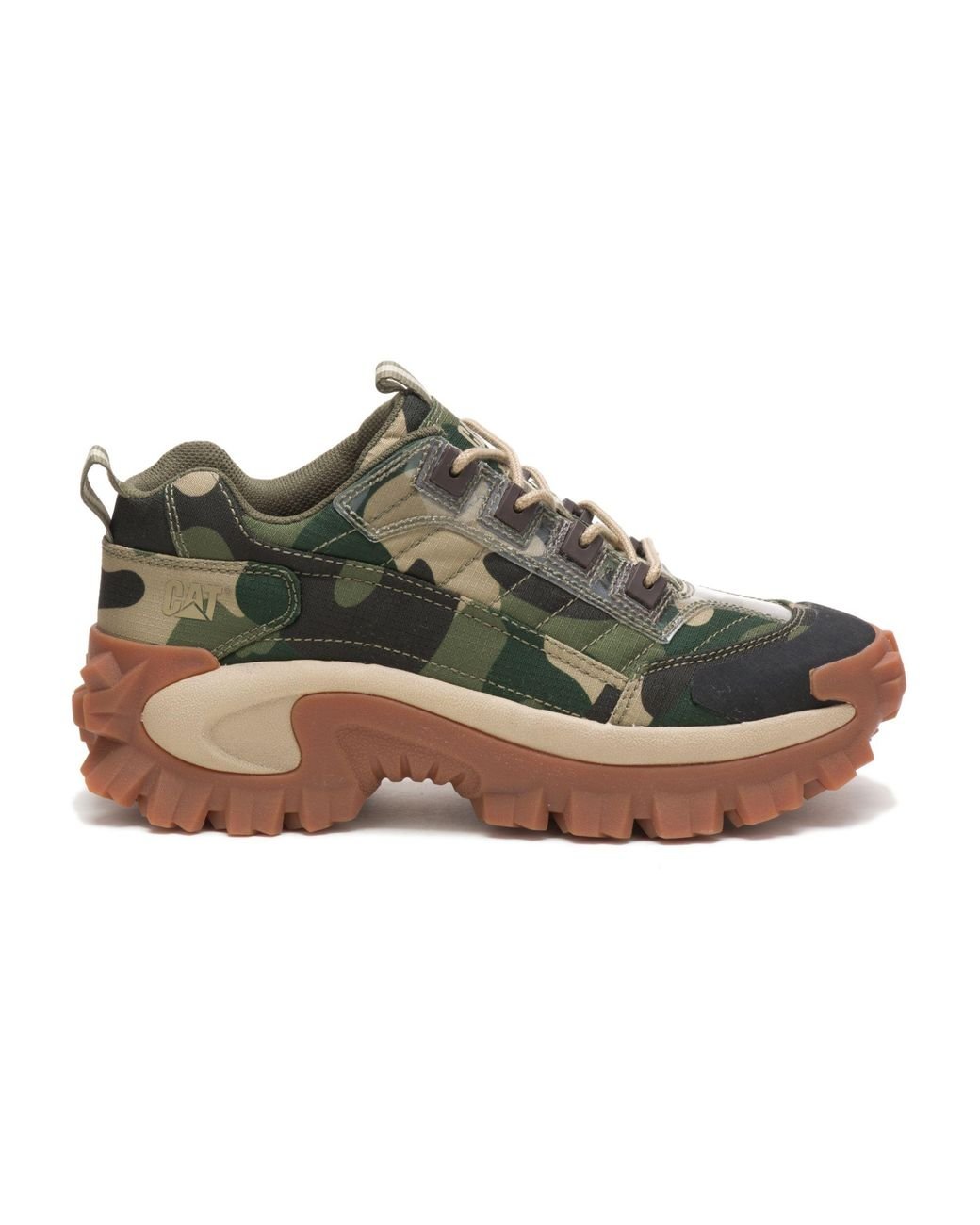 Caterpillar Rubber Erpillar Intruder Shoe Camo in Green Lyst