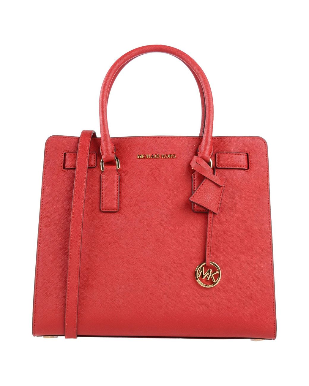 MICHAEL KORS Red/Deep Pink Blakely Medium Leather Bucket Bag & Red Sma –  Style Exchange Boutique PGH