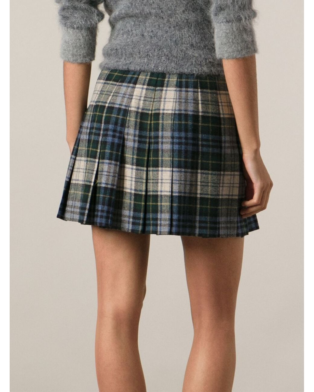 Polo Ralph Lauren Tartan Pleated Skirt | Lyst