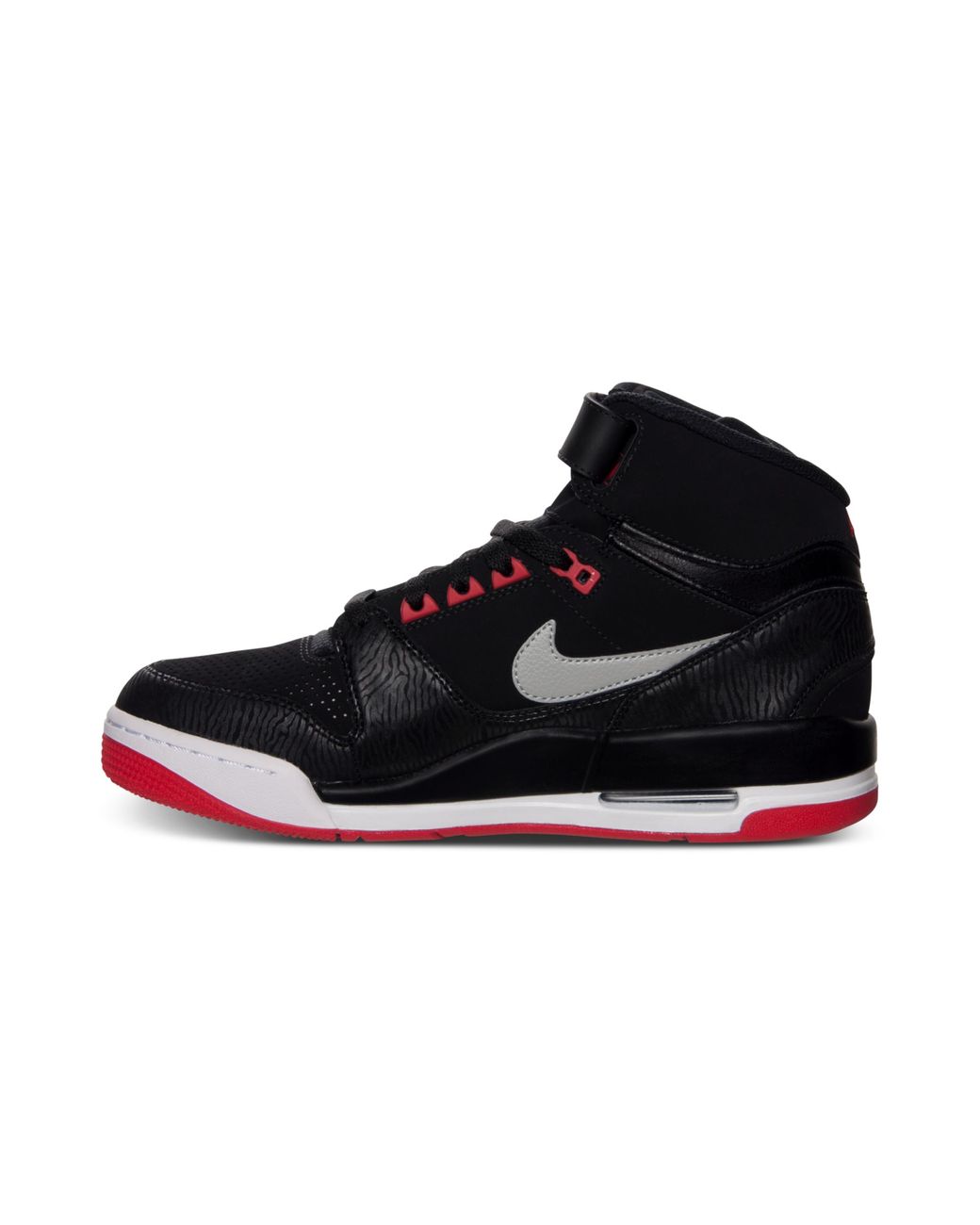 Nike Air Revolution Basketball Sneakers in Black for Men | Lyst