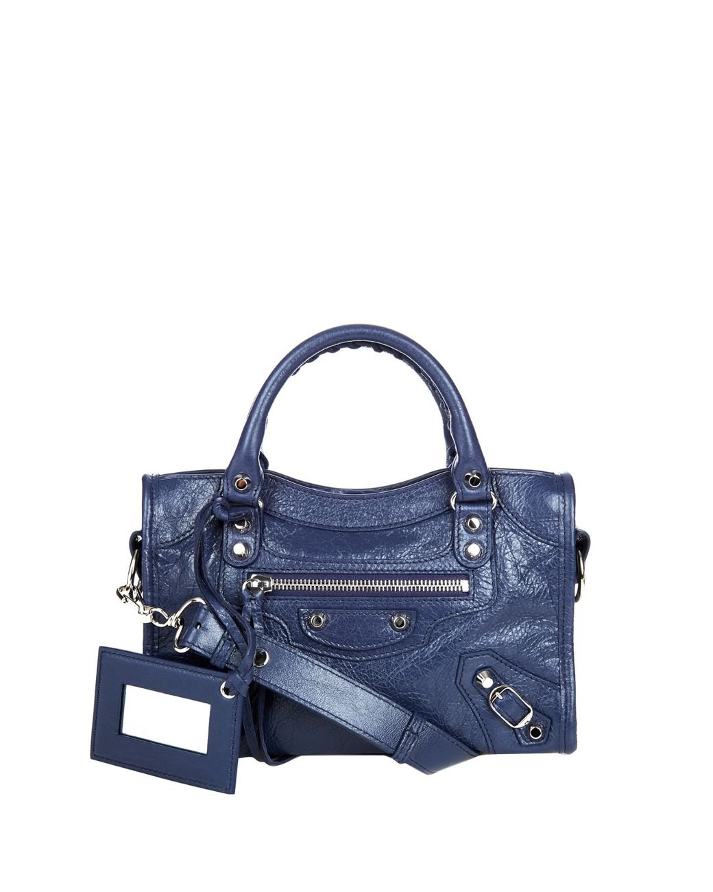 Balenciaga Blue Mini City Bag  Labellov  Buy and Sell Authentic Luxury