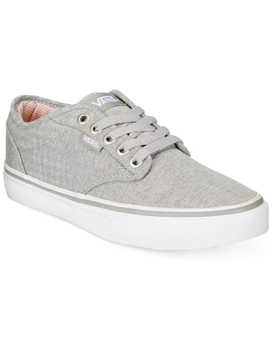 Vans Women's Atwood Lace-up Sneakers in Gray | Lyst