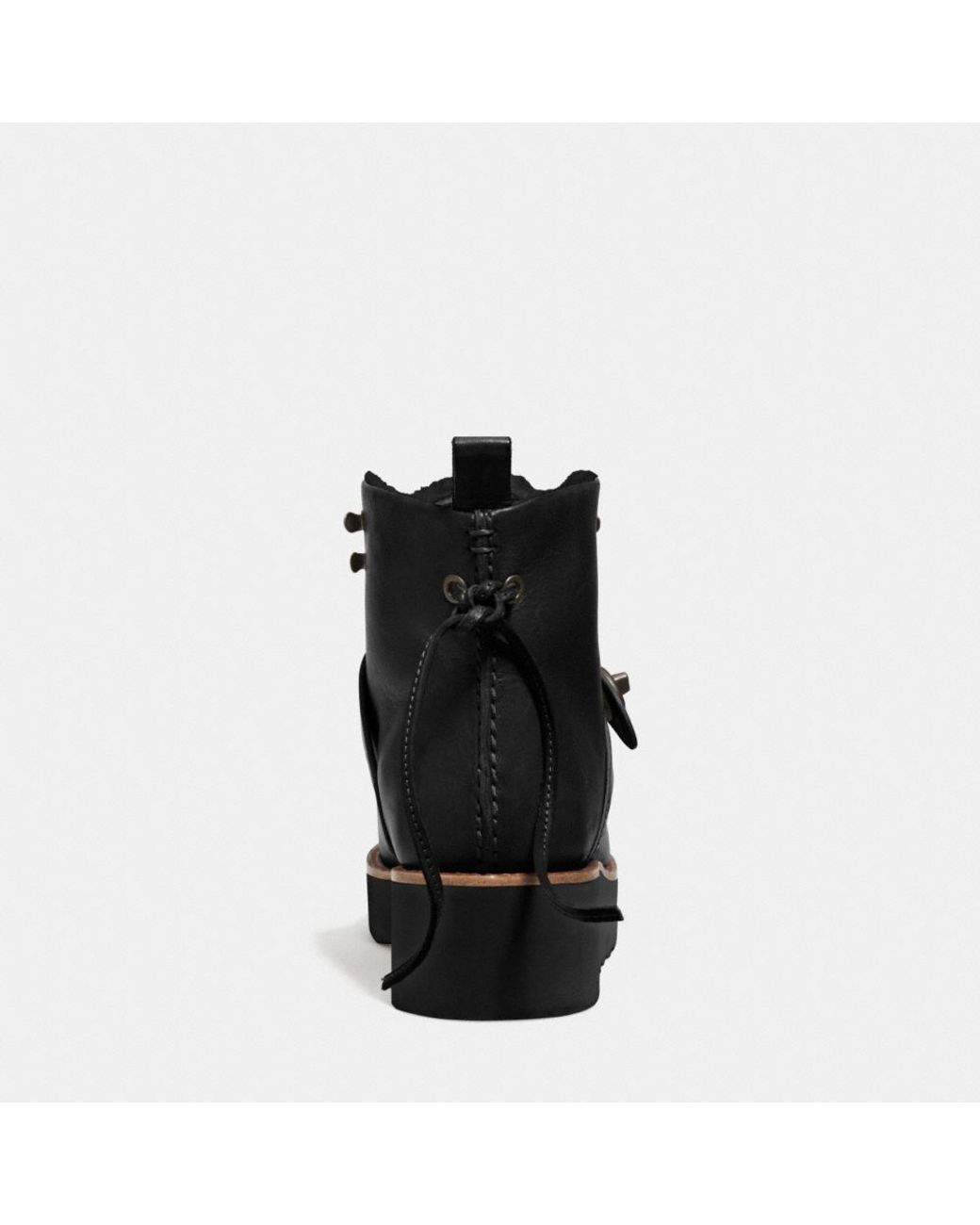COACH Urban Hiker Boot in Black Lyst