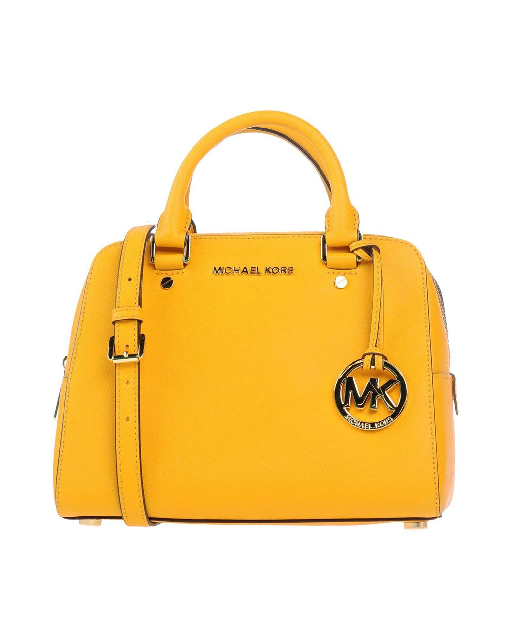 Leather crossbody bag Michael Kors Yellow in Leather  25257020
