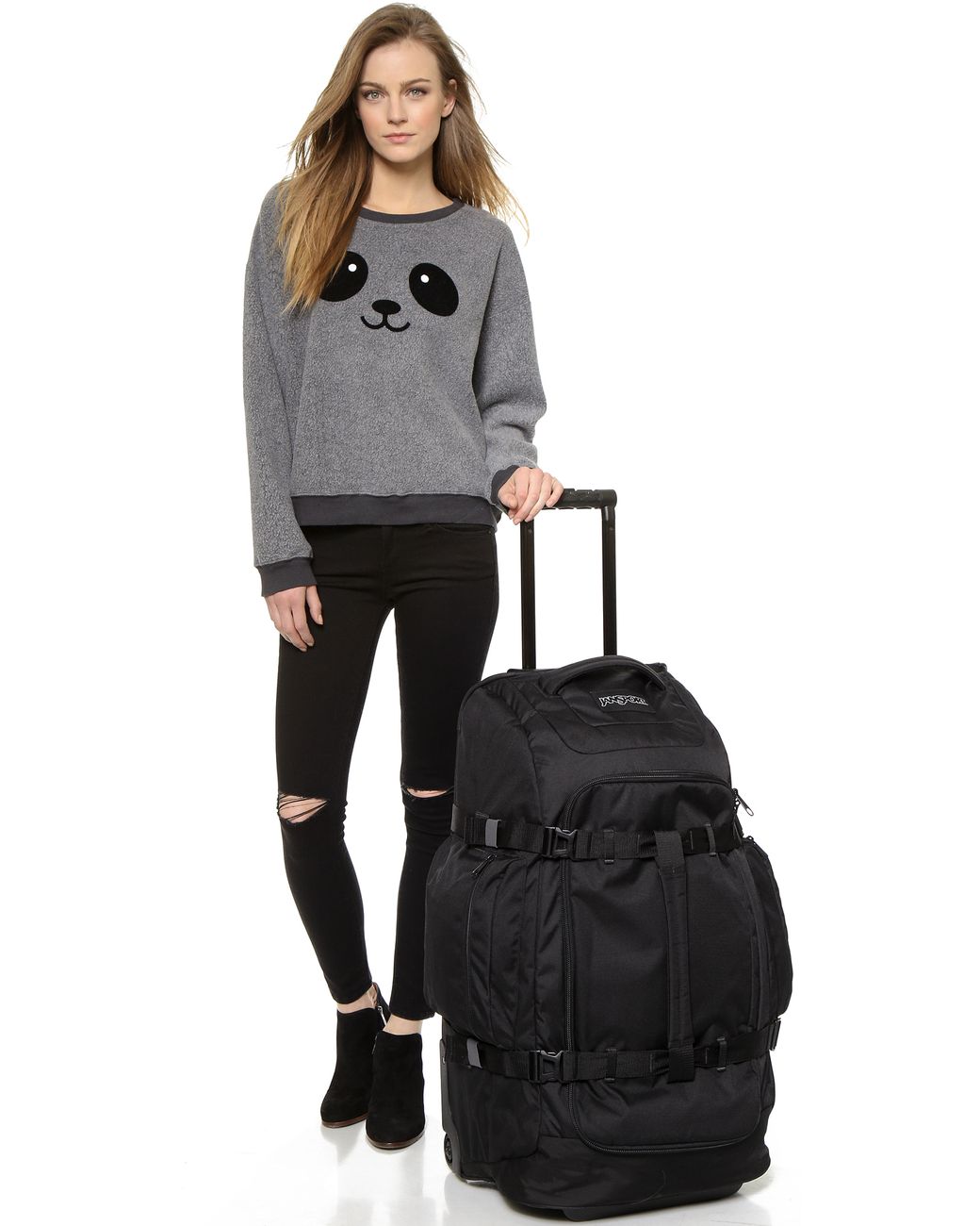 Jansport 29 Inch Wheeled Duffel Bag Black Lyst