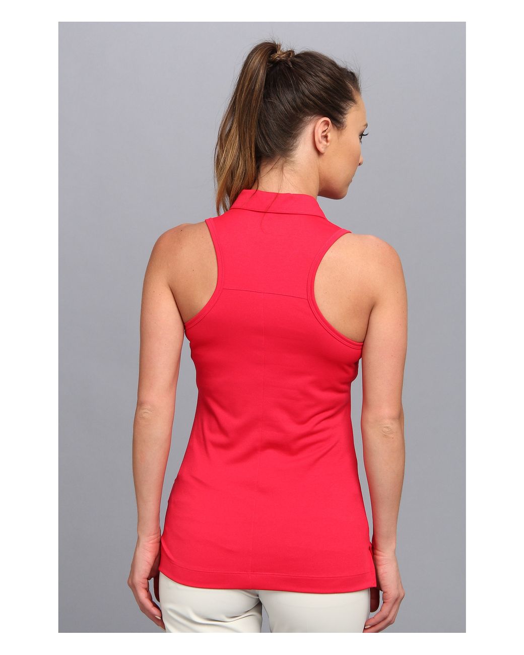 Racerback polo hotsell