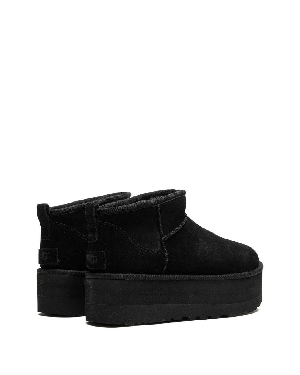 Ultra Mini Stivali Classici Con Altopiano di Ugg in Black