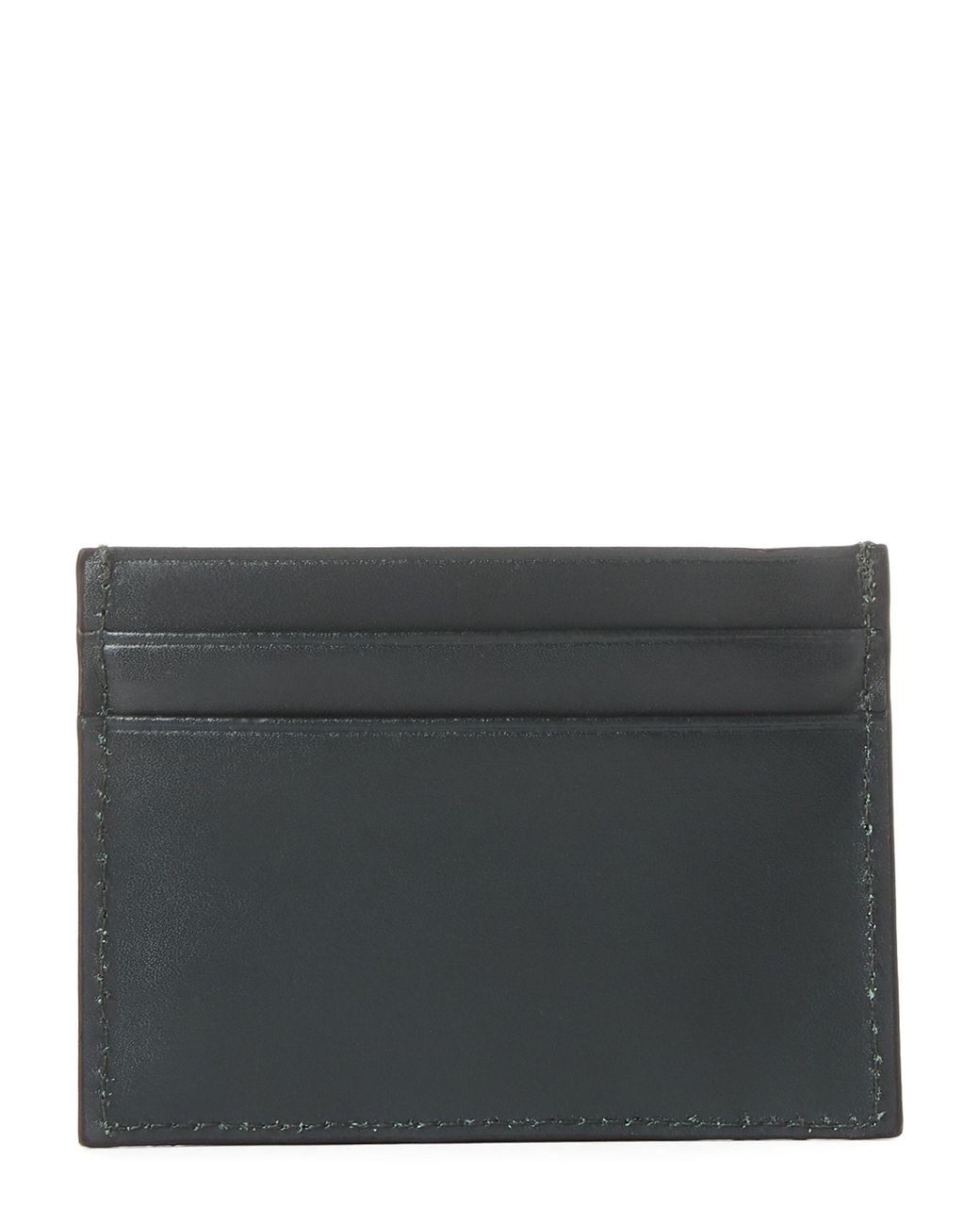 Perry Ellis Madison Ave Genuine Leather Coin Billfold Wallet Black