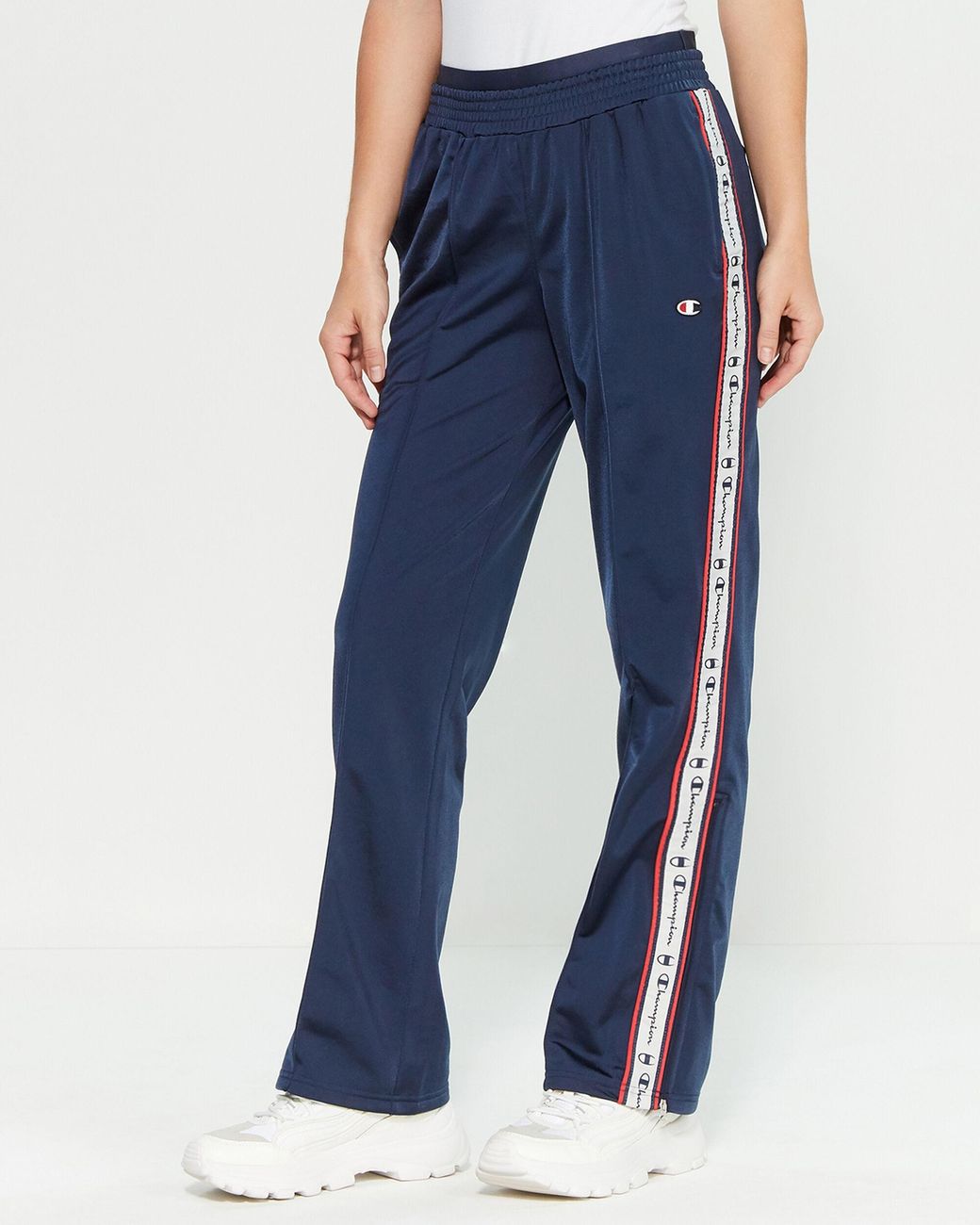Champion Logo Track Pants in Blue - Save 69% - Lyst