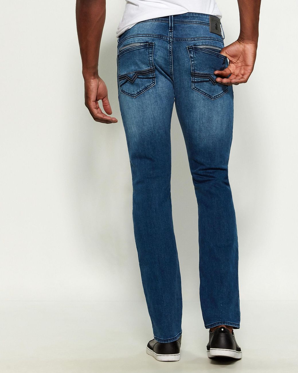 Super Bleach Slim Stretch Jeans 