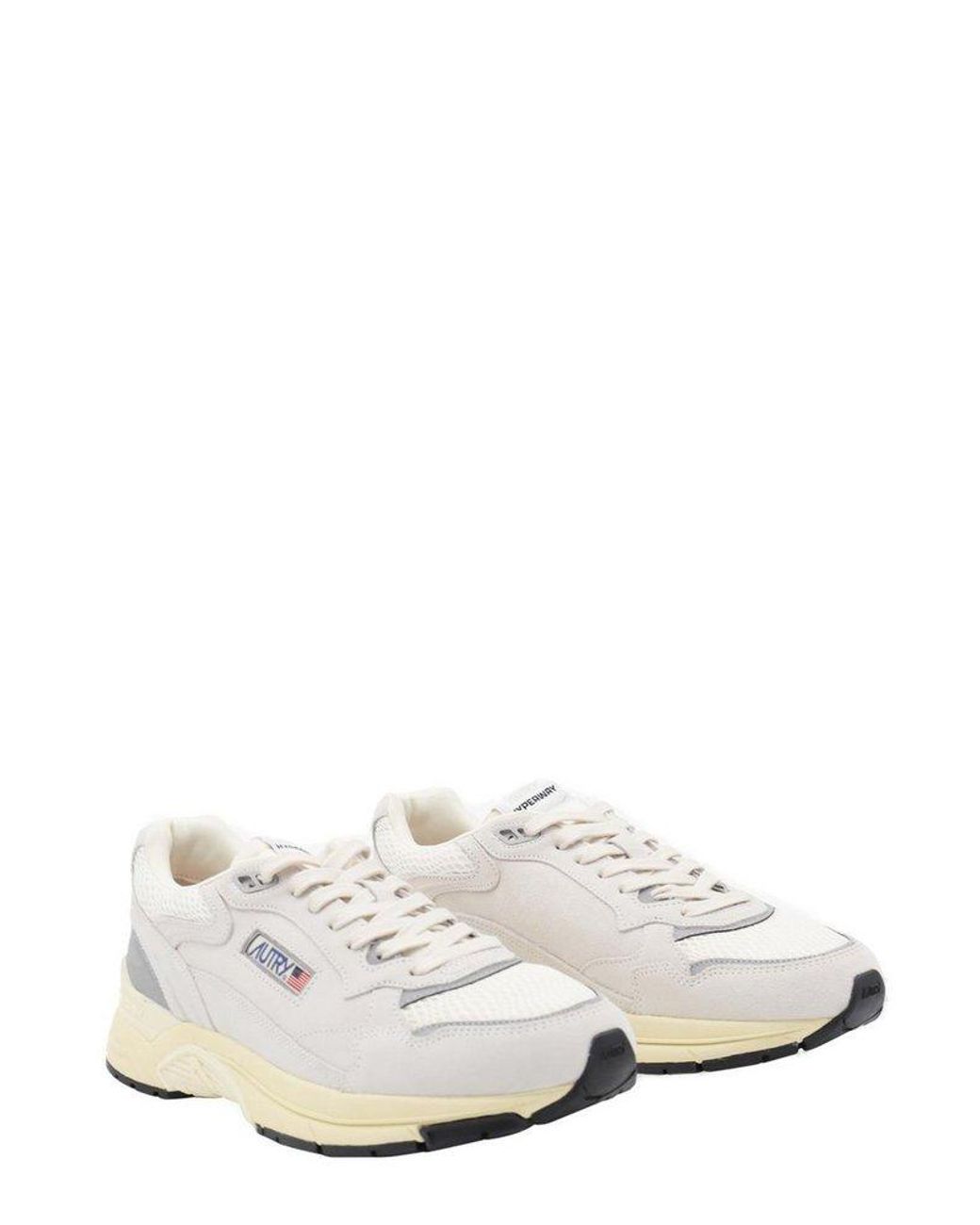 Autry Hyperway Low-Top Sneakers in White for Men | Lyst