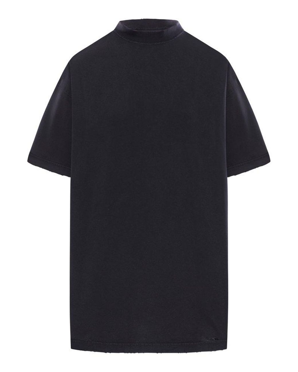 Balenciaga Painted Vintage Oversize T-Shirt in Black | Lyst Balenciaga Painted Vintage Oversize T-Shirt in Black | Lyst