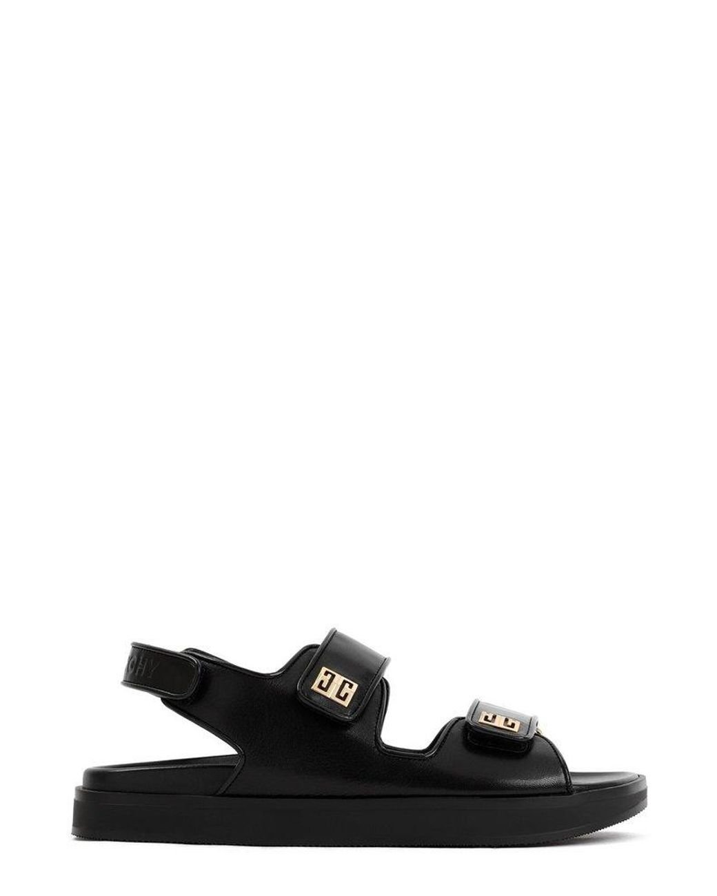 Givenchy 4g Strap Sandals in Black Lyst