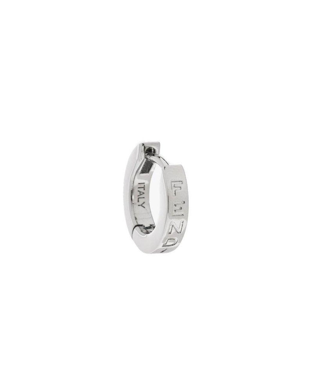 Fendi Earring with Logo - Metallic - Rings