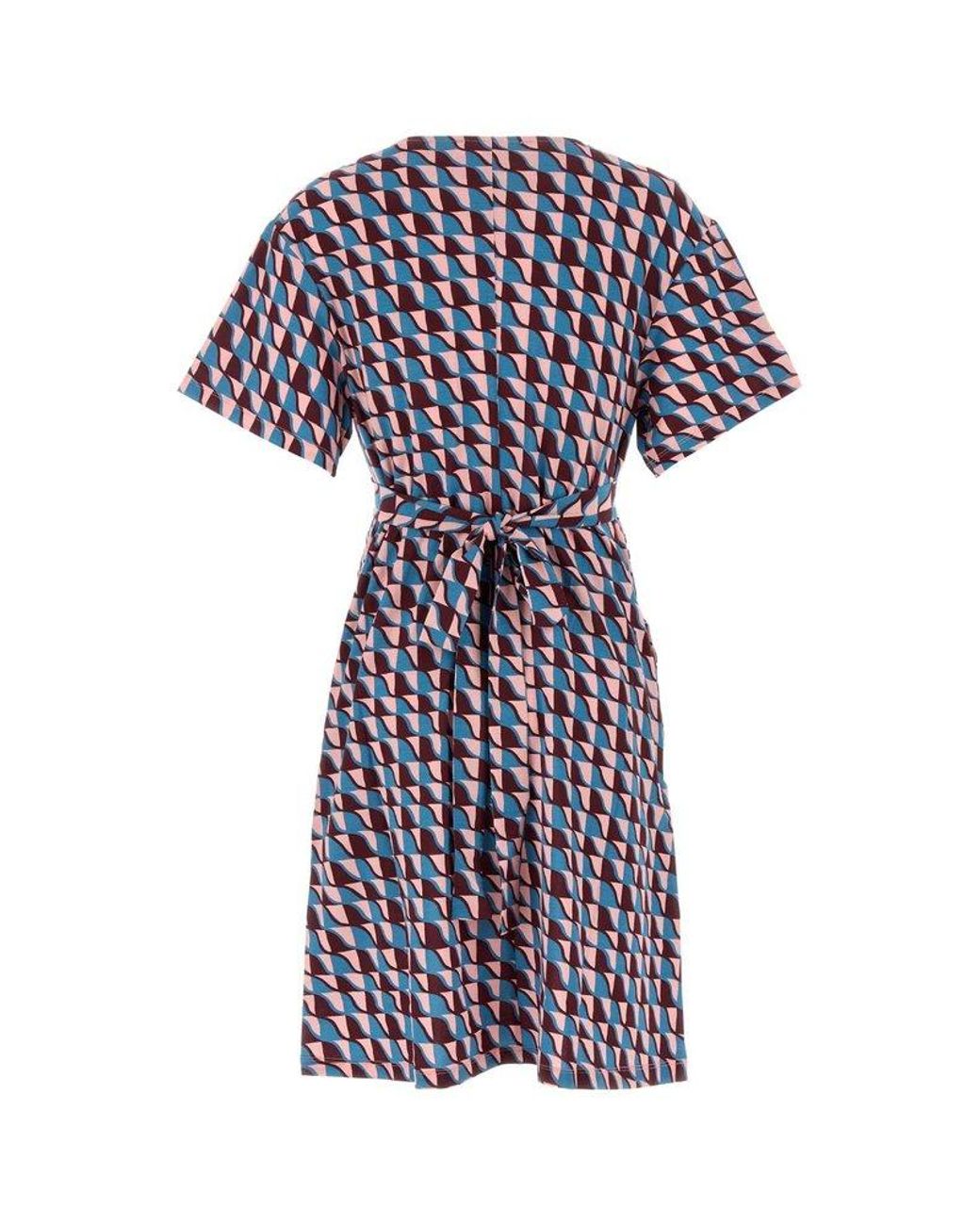 ワンピース Weekend Max Mara Printed stretch lyocell Lucas mini dress Weekend by Maxmara Printed Stretch Lyocell Lucas Mini Dress