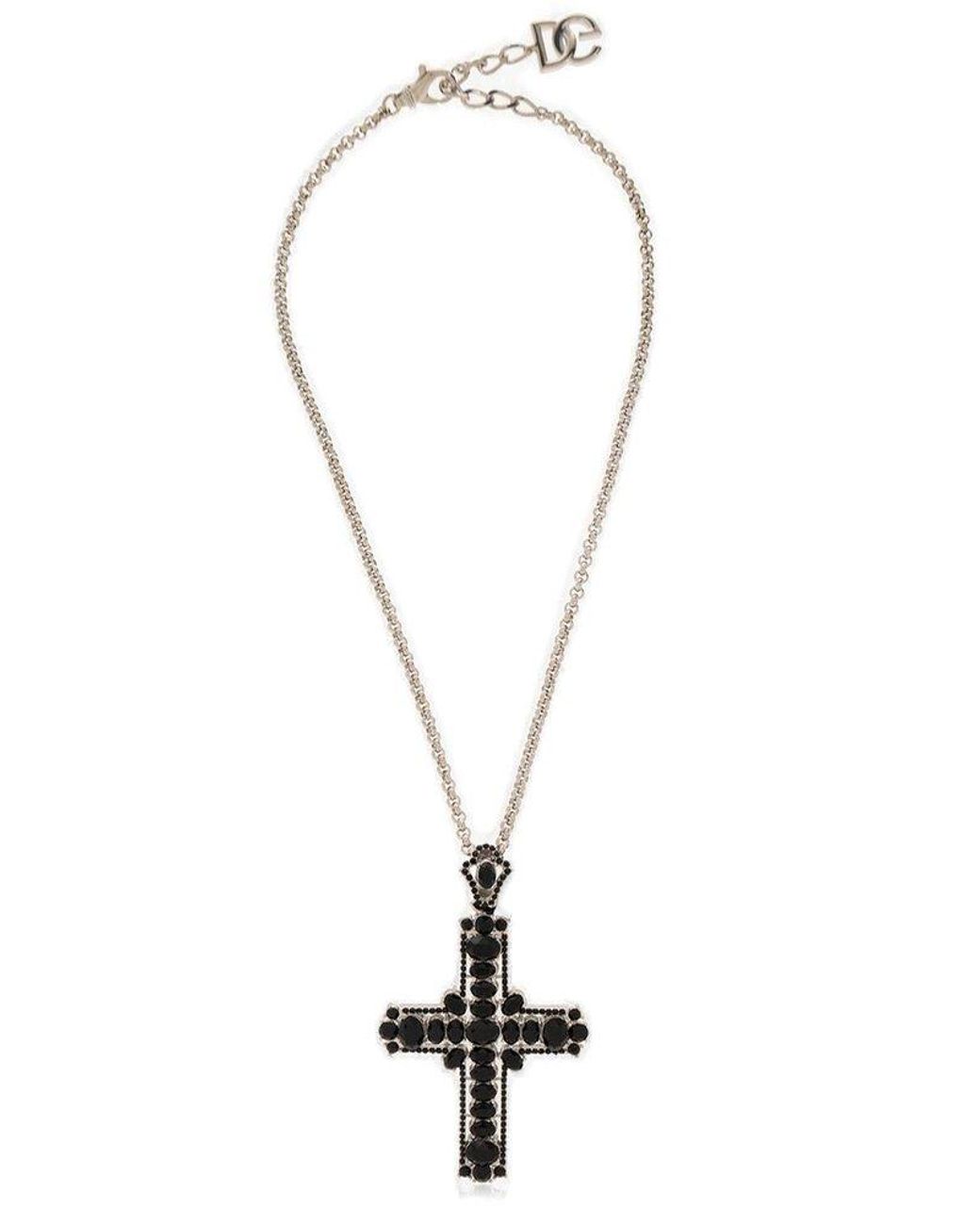 Alexander Castle Solid Serif 9ct Gold Cross Necklace India | Ubuy