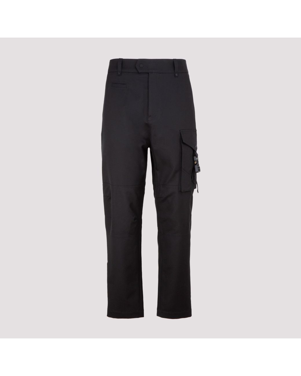 Dior Strap Detailed Cargo Pants in Black for Men | Lyst