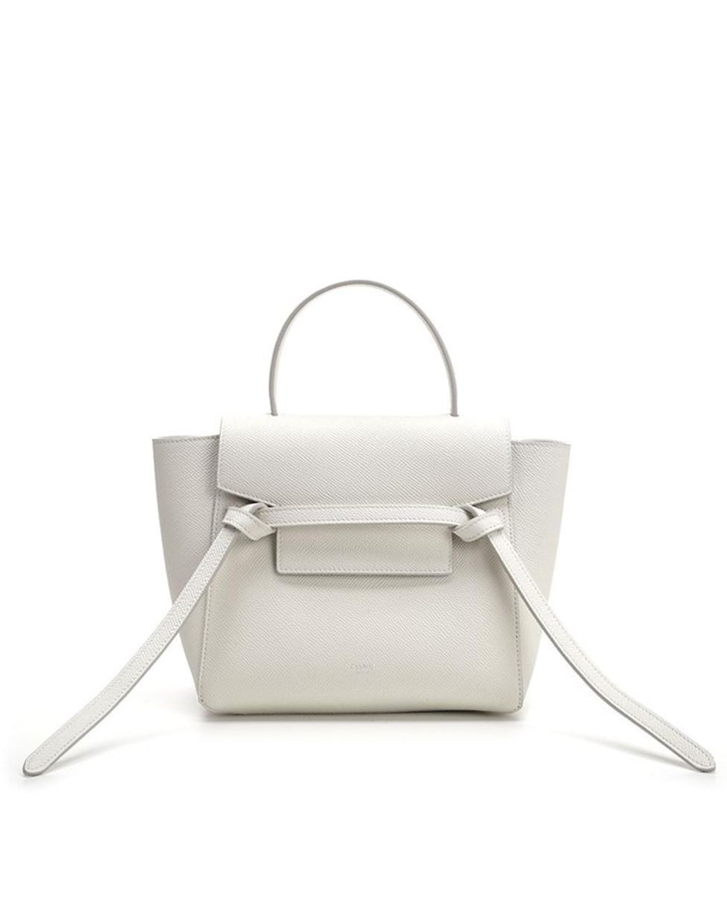 Celine Nano Belt Bag in White